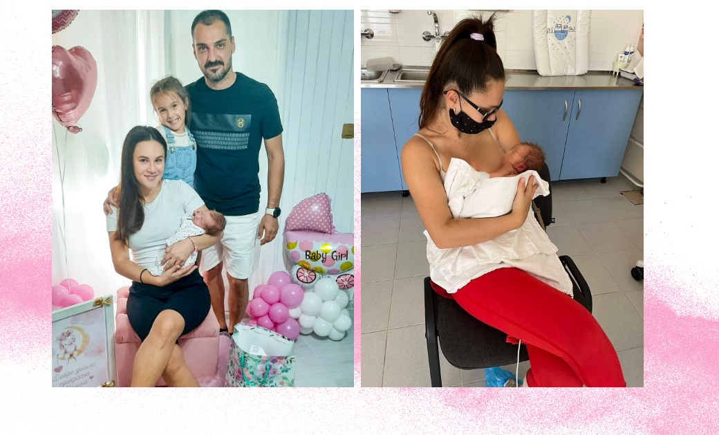  Новородената Поли - избавена и вкъщи след 27 дни в болничното заведение 