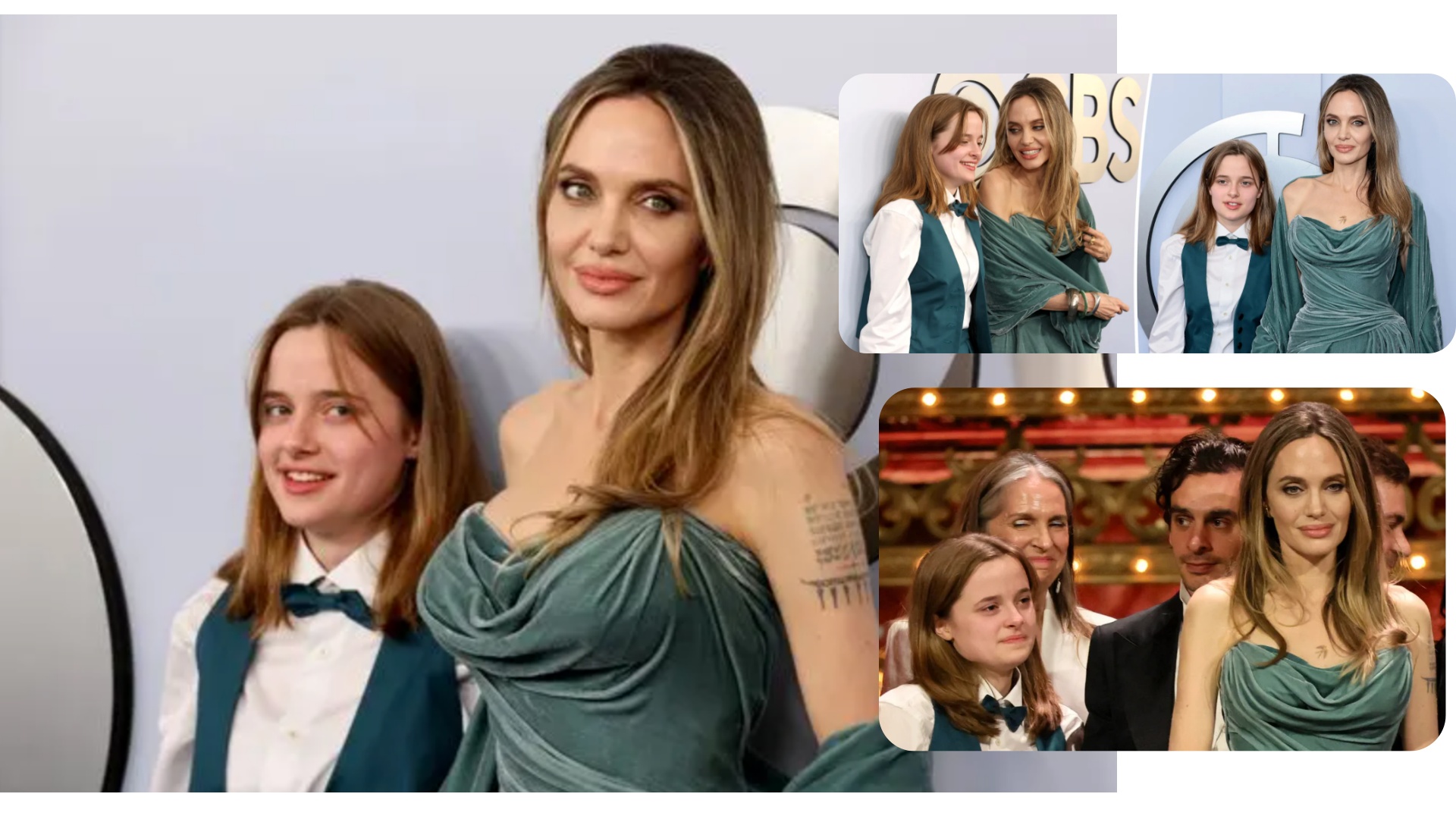 Анджелина Джоли сияе до 15-годишната си дъщеря Вивиан