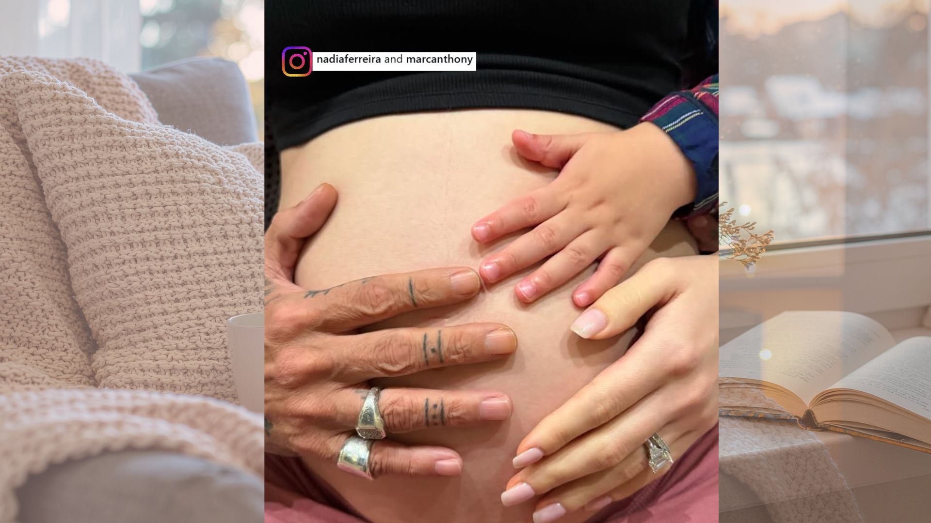 Марк Антъни ще става баща за осми път - със съпругата му Надя Ферейра очакват второ дете