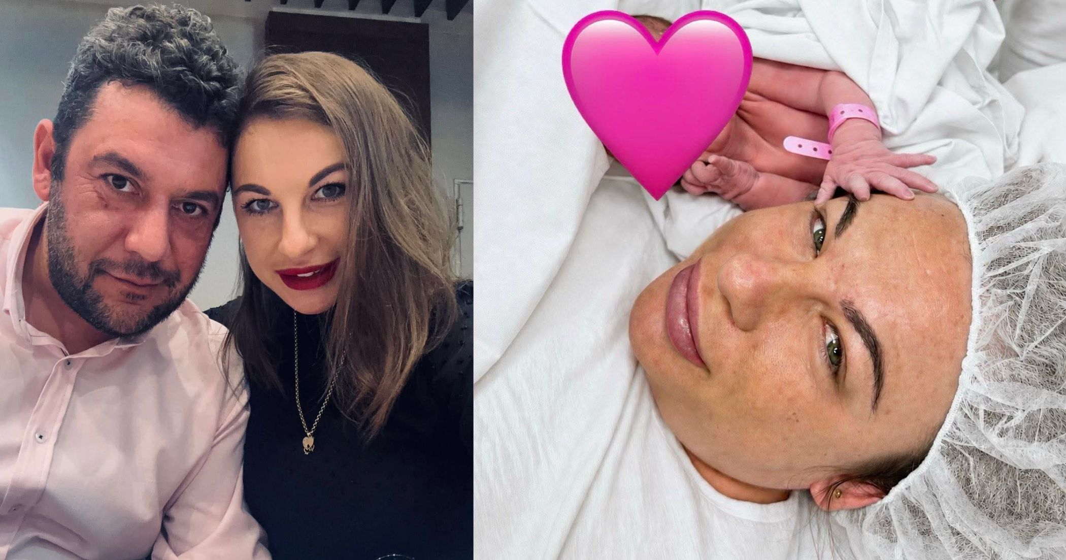 Актьорът Евгени Будинов и съпругата му Поля станаха родители на момиченце